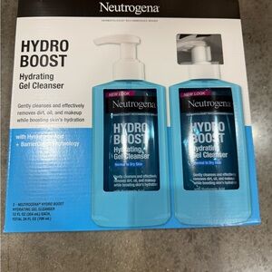 Neutrogena Hydro Boost Hydrating Gel Cleanser - Light Blue